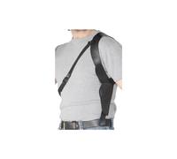 Smiffy's Shoulder Holster Black Leather Look - holster leather look shoulder fancy dress gun accessory costume cop mens