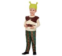 Smiffys Shrek costume green boys Age 3-4y/w21"-22"/c21.5"-22.5"
