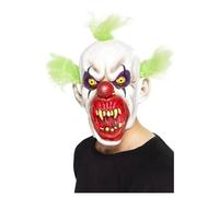 Smiffys Sinister Clown Mask in Off-White Smiffys Off-White