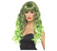Smiffys Siren Wig In Green Green
