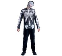 Smiffys Skeleton Instant Kit, Adult Fancy Dress, Size M
