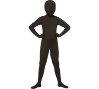Smiffys Skin Suit Costume in Black | Size: 10-12 Years Smiffys Black 10-12 Years