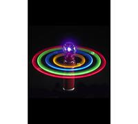 Smiffys Solar Spinner, Assorted with Light Up Globe and Spinning Orbit Lights,20cm, Smiffys Leisure Products Fancy Dress, Funtime Dress Up Lite-up & glo