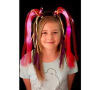 Smiffys Spaghetti Heads Neon Pink Light Up