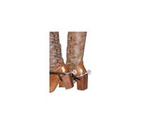 Smiffys Spurs Straps Silver with Black