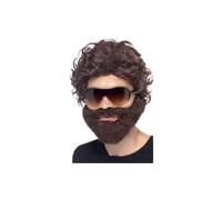 Smiffy's Stag Do Kit - kit stag do smiffys wig beard fancy dress brown