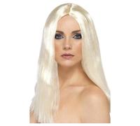 Smiffys Women's Star Style Wig in Blonde Smiffys Blonde