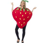 Smiffys Strawberry Costume, Red