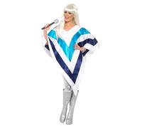 Smiffys Super Trooper Poncho in White Smiffys White