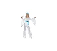 Smiffys Super Trooper Women's Costume, White, M - UK Size 12-14