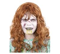 The Exorcist Regan Mask Halloween Film Mens Ladies Adults Fancy Dress Costume Ac