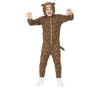 Smiffys Tiger Costume in Brown | Size: 4-6 Years Smiffys Brown 4-6 Years