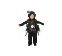 FANCY DRESS COSTUME # CHILDS HALLOWEEN CRAZY SPIDER TODDLER T2 AGE 3-4 YEARS