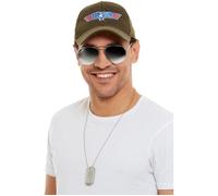 Smiffys - Top Gun Instant Accessory Kit - Adult