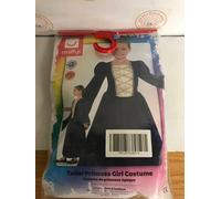 Smiffys Tudor Princess Girl Costume, Royal Blue Dress and Headband 10-12 years