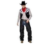 Smiffys Unisex Adult Cowboy Costume Set