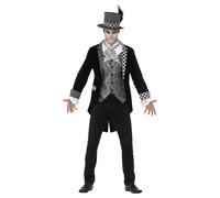 Smiffys Unisex Adult Deluxe Dark Hatter Costume Set