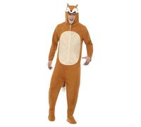 Smiffys Unisex Adult Fox Hooded Costume