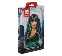 Smiffys Unisex Adult Monster Blood Drip Wig
