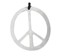 Smiffys Unisex Adult Peace Symbol Necklace