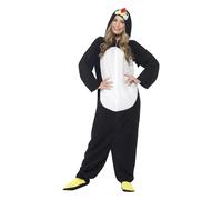 Smiffys Unisex Adult Penguin Bodysuit