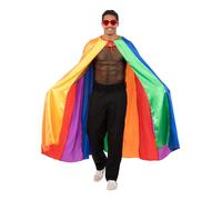 Smiffys Unisex Adult Rainbow Costume Cape