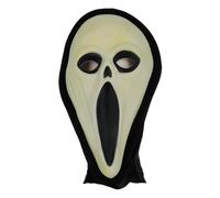 Smiffys Unisex Adult Scream Glow In The Dark Mask