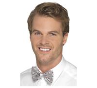 Smiffys Unisex Adult Sequin Bow Tie