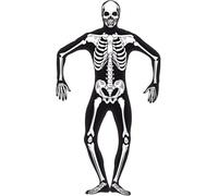 Skeleton Costume Mens Halloween Skeletons Outfit Fancy Dress Day Of the Dead