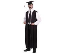 Smiffys Unisex Adult Teachers Gown Costume