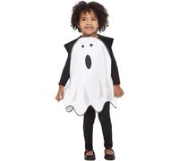Smiffys Unisex Kids Smiffys Toddler Ghost Tabard Smiffys Toddler Ghost Tabard
