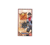 Smiffys Unisex Sheriff Star Badge - sheriff badge star fancy dress smiffys wild west cowboy costume metal western