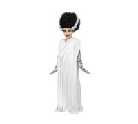 Universal Monsters Bride of Frankenstein Costume Girls Halloween Fancy Dress Out