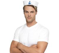 Smiffy's Sailor Doughboy Hat - hat sailor doughboy smiffys us fancy dress costume