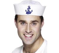 Smiffy's Sailor Doughboy Hat - hat sailor doughboy smiffys us fancy dress costume
