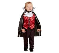 Smiffys Vampire Costume Set in Red | Size: 1-2 Years Smiffys Red 1-2 Years