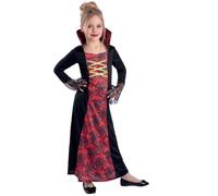 Smiffys Vampiress Child Costume, Kids Fancy Dress, Age 7-9