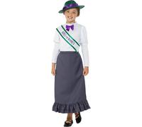 Smiffys Victorian Suffragette Costume