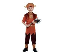 Boys Viking Costume Warrior Saxon Book Day Medieval Kids Fancy Dress 4-12 Years