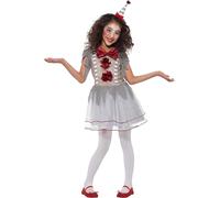 Smiffys Vintage Clown Girl Costume