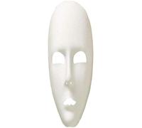 Smiffys Viso Full Face Eyemask, White , Eyemasks Fancy Dress, Adult Dress Up Eye masks