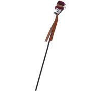 Smiffys Voodoo Cane, Black with Skull, 112cm/44in, Halloween Fancy Dress Accessory, Voodoo Woman Dress Up Accessories