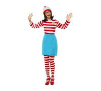 Smiffys - Where's Wally? Wenda Costume - Women