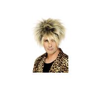 Smiffys Wild Boy Wig, Blonde Short, Highlighted Style, 1980's Fancy Dress, Adult Dress Up Wigs