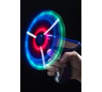 Smiffys Windmill Gun, Light up, Assorted 12cm/5in, Smiffys Leisure Products Fancy Dress, Funtime Dress Up Lite-up & glo Halloween