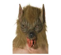 Smiffys Wolf Mask in Brown Smiffys Brown