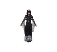 Smiffy's Women's Black Magic Mistress Costume, Dress, Belt And Cape, Legends Of - costume magic black mistress fancy dress halloween ladies womens