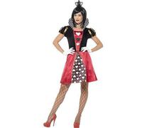 Smiffy's Women's Carded Queen Fancy Dress Costume