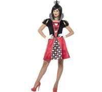 Smiffy's Women's Carded Queen Fancy Dress Costume