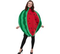 Smiffy's Fancy Dress Costume - Watermelon - Red & Green with Tabard